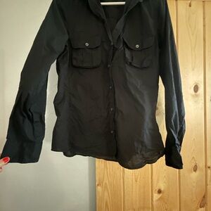 Banana Republic Black Lightweight Shirt